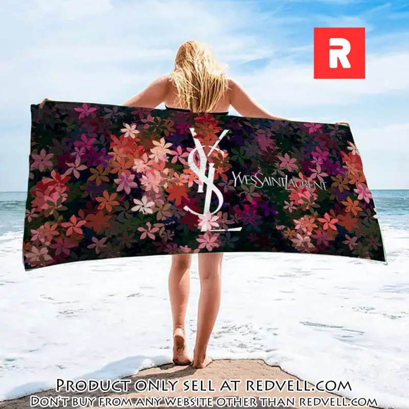 Yves saint laurent beach towel luxury brand hot trending summer  bt00298 rv4826434